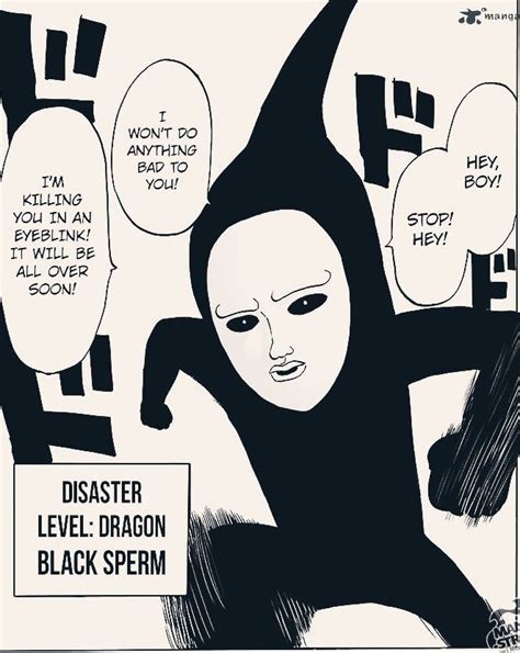 one punch man sperm|one punch man black character.